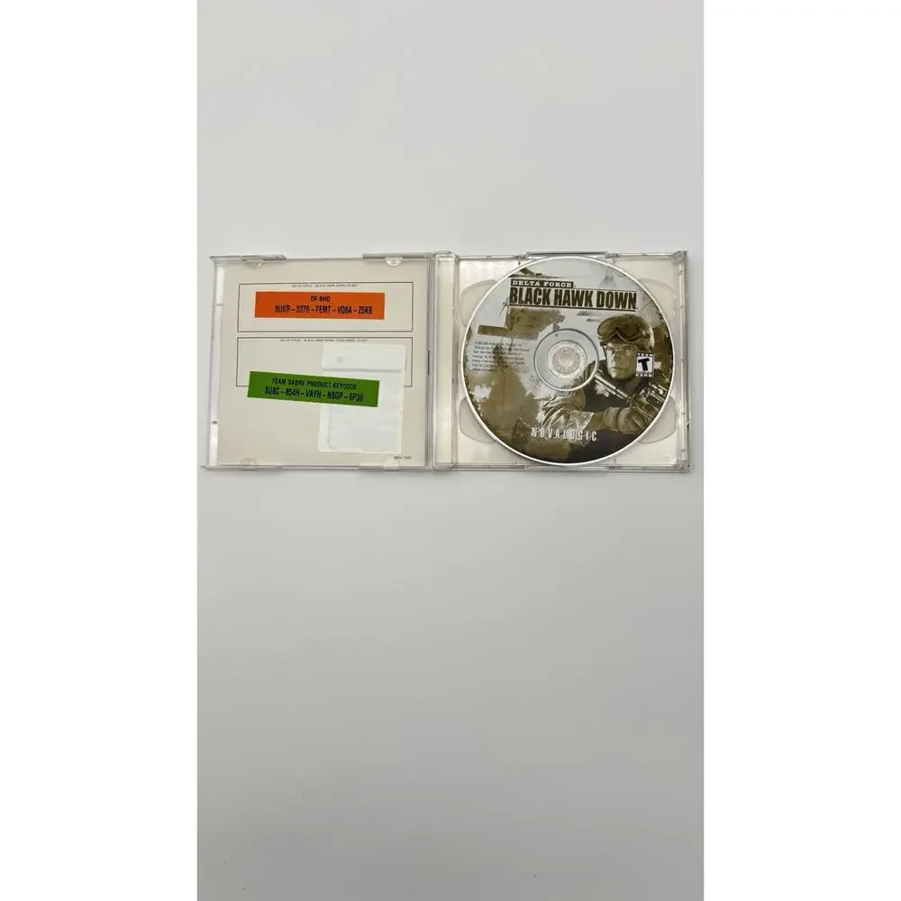 Delta Force Black Hawk Down Platinum Pack PC Video Game Delta Force Sabre CD-ROM